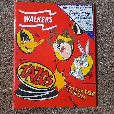 Walkers Looney Tunes 1996 TAZOS Collector Album • £3.99