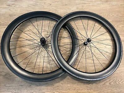 DT Swiss 340 Straight Pull Road Wheelset Carbon Aero 60mm Rims 700c Clincher • $979.99