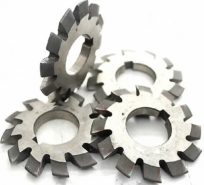 Set 8Pcs Module 1.5 PA20 Bore22 #1-8 Involute Gear Cutters • £158.95