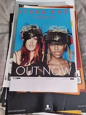 ICONA POP  Vintage Promo Poster • $10.99