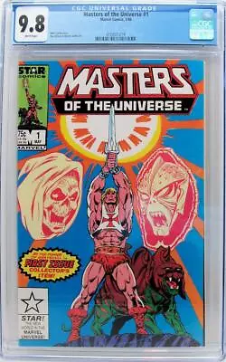 Masters Of The Universe #1 CGC 9.8 Premiere Issue From Star Comics / Marvel • $199.95