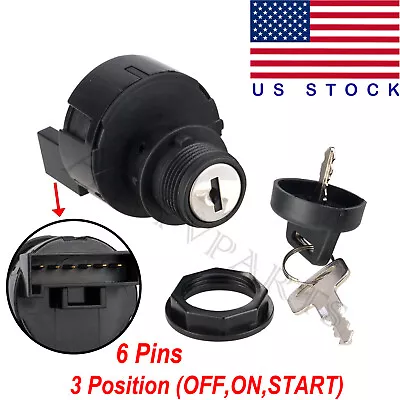 $10.25 • Buy Ignition Switch Key For Polaris Sportsman 325 400 450 500 550 570 700 800 900
