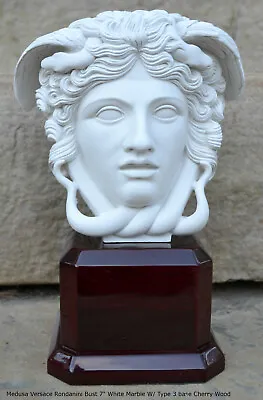 Medusa Versace Rondanini Bust Design Artifact Carved Sculpture Statue 7  • $159.99