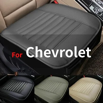 For Chevrolet Car Front Seat Cover PU Leather Half Full Surround Cushion Mat Pad • $20.99