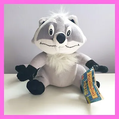 Vintage Disney Pocahontas Meeko Plush Stuffed Animal Toy Mattel Raccoon 9  • $14.90