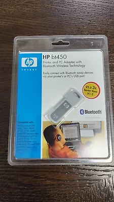 HP Bt450 Printer And PC Adapter With Bluetooth Wireless Technology Q6398A V2.0 • $35.70