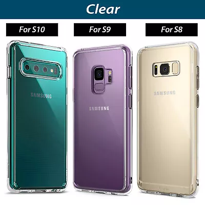 Galaxy S10 5G S9 S8 Plus S10e Case Genuine RINGKE FUSION Clear Cover For Samsung • $15.99