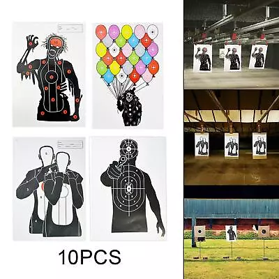 Paper Shooting Target 12 X18  Indoor And Outdoor For Shooting Practice • £11.21