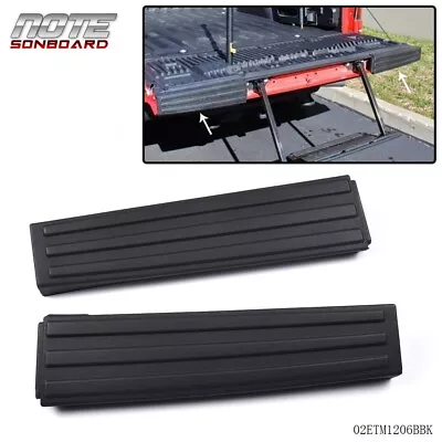 Fit For 09-14 Ford F150 Tailgate Top Protector Spoiler Cover Moulding Cap Black • $13.80