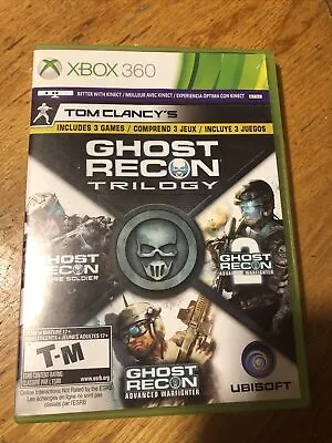 Tom Clancy's Ghost Recon Trilogy (Microsoft Xbox 360 2013) Case And Manual Only • $3.66