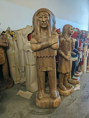 80  Cigar Store Wooden Indian Statue • $1200