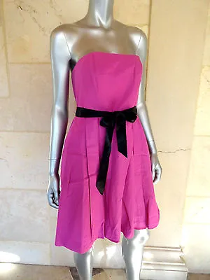 Tommy Hilfiger New Pink Strapless Knee Length Cocktail Party Prom Dress Sz 4 NWT • $53.99