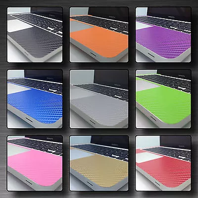 £9.99 • Buy Textured Carbon Skin Kit For MacBook Pro 13  15   Stylish Protection Sticker