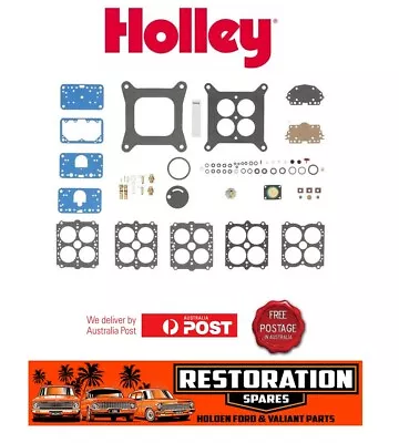 Holley 4 Barrel Squarebore Carburettor Rebuild Kit 390 450 465 550 600 780 Cfm • $125.50