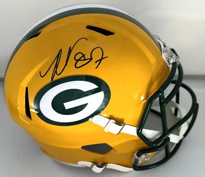 Packers Receiver ROMEO DOUBS Signed Full Size Replica Speed Helmet AUTO - JSA • $199.99