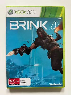 Brink Xbox 360 Game Xbox360 + Manual Aus Version Vgc *aus Seller* Free Post • $6.90