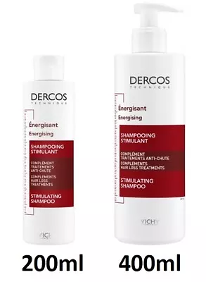 £21.90 • Buy Vichy Dercos Energizing Stimulating Shampoo 400ml/200ml ANTIHAIR LOSS AMINEXIL ✅