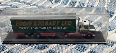 Oxford Scania T Cab Curtainside Stobart Trailer Truck Scale Is N Gauge • £14