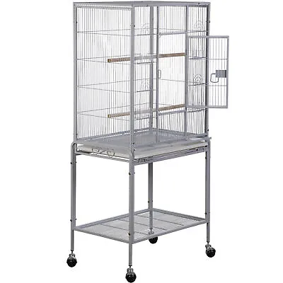 Bird Large Play Top Parrot Finch Cage Macaw Cockatoo 53  Bird Cage White • $53.59