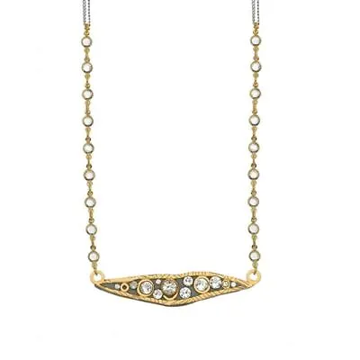 Gold Michal Golan Icicle Necklaces • $70