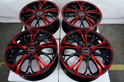 16  Wheels Rims Black Red 5 Lugs Honda Accord Civic CRV Prelude Mazda MX-5 Miata • $679