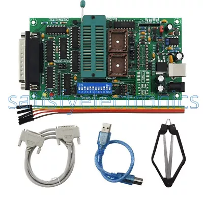 SPI 25xx EPROM Programmer BIOS009 PICsupport 0.98d12 Clip PLCC32+SOIC NEW • $28.55