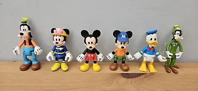 Disney Mickey Mouse Clubhouse Figure Bundle Pluto Mickey Minnie Donald • £16.99