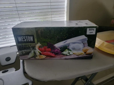 $8.70 • Buy Weston 16-0501-W V Slice Mandoline Vegetable Slicer - White