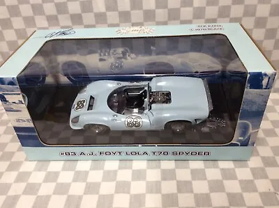 1/18 Gmp 12009 A J Foyt Lola T 70 Spider  1966  # 83 Limited Edition #2000/2004 • $230.02