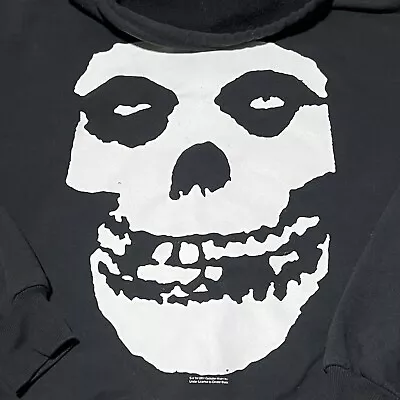Vintage 2001 Misfits Hoodie Pullover Sweatshirt Punk Rock Mens Size XL Dated • $97
