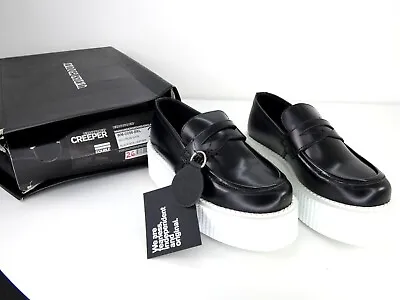 £44.99 • Buy Underground Wulfrun Creeper Shoes Platform Flatform Double White Sole Black UK 2