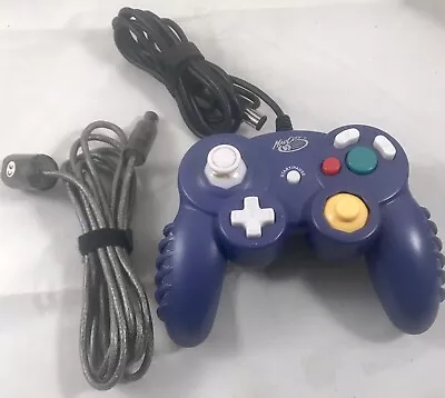 Blue/Purple MadCatz Controller (Nintendo GameCube) 6ft Extension￼￼￼￼ • $18.99