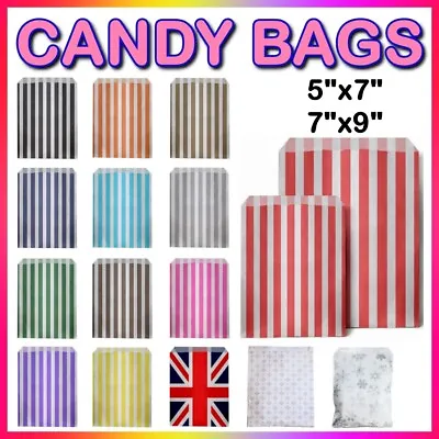 £2.55 • Buy Counter Candy Paper Bags Pick N Mix Sweet Party Birthday Treat Buffet Gift Shop