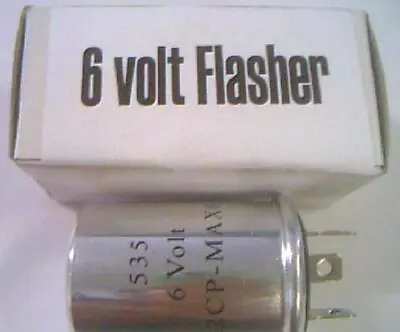 6 Volt Flasher Buick 1946 1947 1948 1949 1950-1953 6V Heavy Duty • $10.49