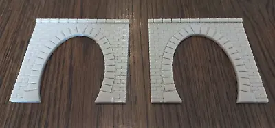 2x Sand Railway Tunnel Single TT 1:120 Scale Gauge Model Train Portal Entrance • £7.99