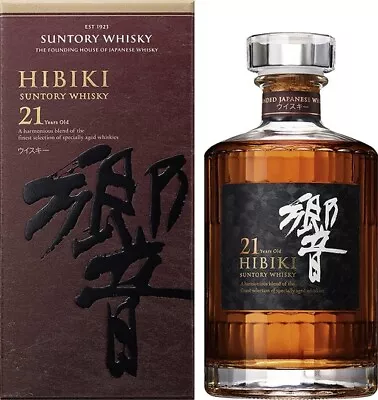 Hibiki 21 Year Old Whisky  (700ml 43%) • $1888