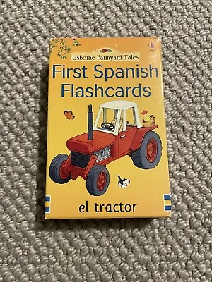 £3.99 • Buy First Spanish Flashcards.  Usborne  Farmyard Tales - 50 Cards