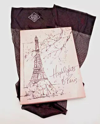 Belle Diamond Seamless Stockings Highlights Of Paris Vintage 1950s Boxed 2 Pairs • $59.99