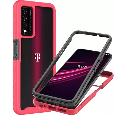 For T-Mobile Revvl V+ 5G Phone Case Full Body Slim Military Grade Clear Cover • $7.19