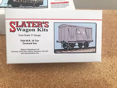 Slaters 7mm O Gauge Wagon - MR 10 Ton Covered Wagon • £9.99