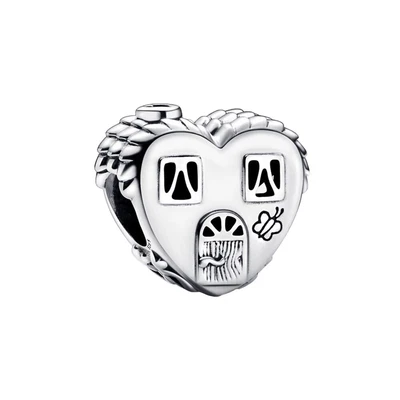 $28.50 • Buy HOME IS OUR HAPPY PLACE S925 Sterling Silver Dangle Charm By Charm Heaven