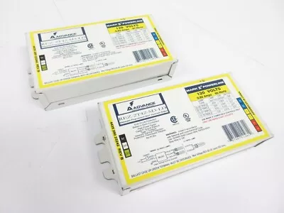 2x ADVANCE PHILIPS REZ-2T42-M3-LD DIMMABLE CFL BALLAST 781087114612 • $84.98