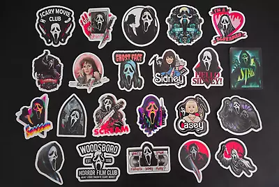 Scream Stickers Ghostface Decals What's Your Favorite Scary Movie Scary Movie • $4