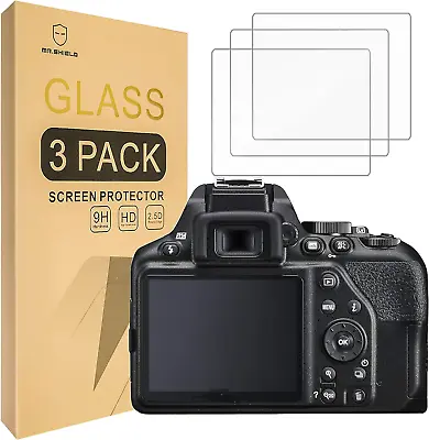 [3-Pack] Screen Protector For Nikon D3500 D3400 D3100 D3200 D3300 DSLR Camera [T • $10.55