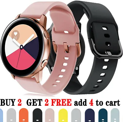 Watch Band Strap Fr Samsung Galaxy Watch 6 5 4 Watch 3 Active 2 45/40/44/42/46mm • $9.49