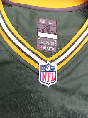 Aaron Rodgers #12 Green Bay Packers Nike On Field NFL Football Jersey XL SZ 48 • $40