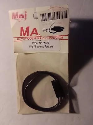 MPI Maxx - Quality Gold-Pin R/C Connector - #2322 • $1.99