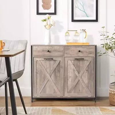 Kitchen Tilt Out Trash Cabinet Hidden Recycling Garbage Can Holder With Storage • $140.90