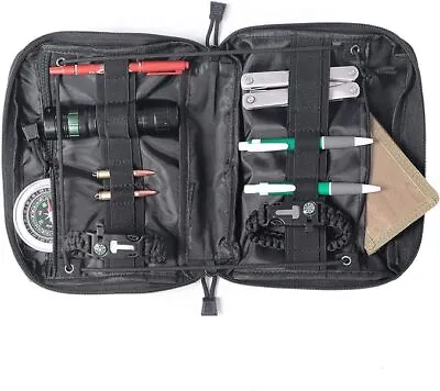 US Tactical Molle EDC Admin Pouch Outdoor Modular Medical EMT Organizer Tool Bag • $15.29