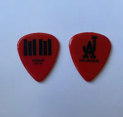 MARILYN MANSON 2019 Juan Alderete Black Red Guitar Pick Twins Of Evil Tour Issue • $7